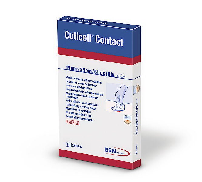 McKesson Silicone Wound Contact Layer Dressing, 3 x 4 Inch
