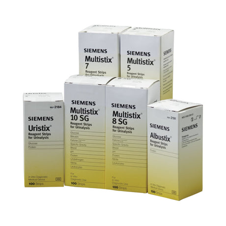 Siemens Multistix 10SG Reagent Strips for Urinalysis, 100 Count