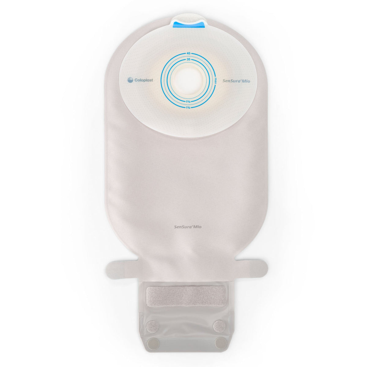 Coloplast SenSura Mio Flat One-Piece Ostomy Pouch, Transparent, 11", Box of 10 - 10493 - LL Medico