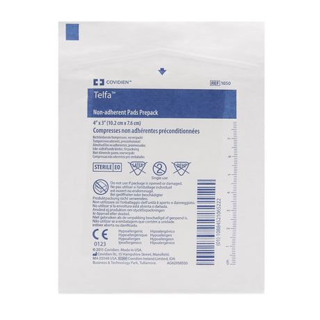 Cardinal Health Telfa Nonadherent Dressing, 3 x 4 Inch
