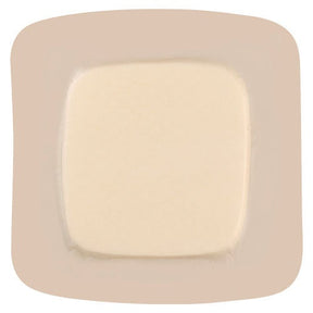 ConvaTec FoamLite Thin Foam Dressing, Bordered Silicone Adhesive, Square, Sterile — 3.25" x 3.25"