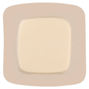 ConvaTec FoamLite Thin Foam Dressing, Bordered Silicone Adhesive, Square, Sterile — 3.25" x 3.25"