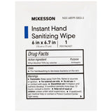 McKesson Instant Hand Sanitizing Wipes, 6" x 6.7" - 16-3500 - LL Medico