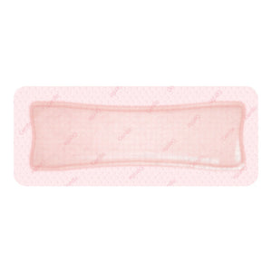 Smith & Nephew Allevyn Gentle Border Foam Dressing, Bordered, Sterile — 4" x 8"