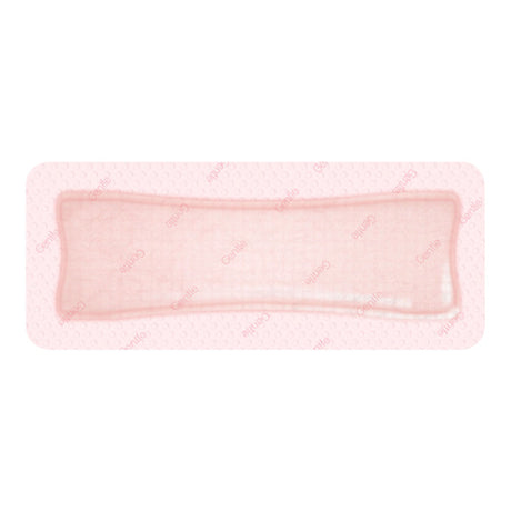 Smith & Nephew Allevyn Gentle Border Foam Dressing, Bordered, Sterile — 4" x 8"