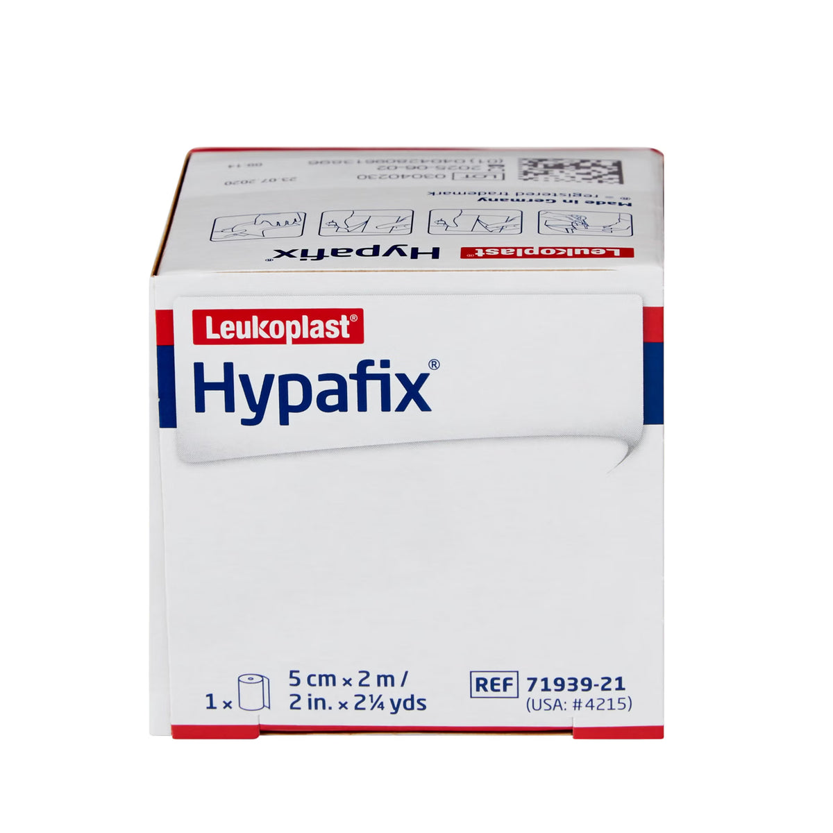 BSN Medical Hypafix Nonwoven Dressing Retention Tape, Non-Sterile, 2" x 2 Yard - 4215 - LL Medico