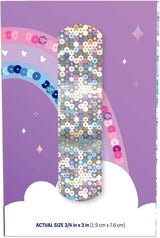 Dukal Glitter & Stars Stat Strip Adhesive Bandages, Sterile, Assorted Sizes - 1075413 - LL Medico