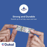 Dukal Glitter & Stars Stat Strip Adhesive Bandages, Sterile, Assorted Sizes - 1075413 - LL Medico
