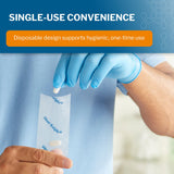 McKesson Silent Knight Pill Crusher Pouch, Clear Plastic, 2" x 4.5" - 108-PC1000 - LL Medico