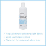 McKesson Ostomy Appliance Deodorant, 8-ounce squeeze bottle - 137-5720-Case - LL Medico