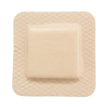 McKesson Lite Thin Foam Dressing with Silicone Gel Border, Square Sterile - 4872 - LL Medico