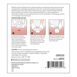 McKesson Lite Thin Foam Dressing, Square Sterile, Silicone Gel Adhesive - 4892 - LL Medico