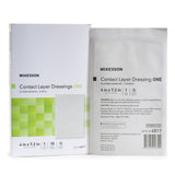 McKesson Wound Contact Layer Dressing, Sterile — 4" x 7.2"