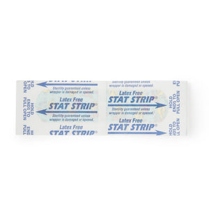 Dukal Looney Tunes Stat Strip Tweety Design Adhesive Bandages, Sterile, ¾ x 3", 100 Count - 1083737 - LL Medico