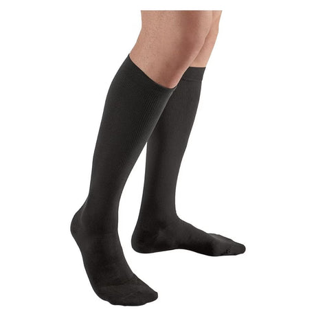 3M Futuro Lifestyle Compression Dress Socks for Men Firm 20-30 mmHg, Black, X-Large - 71037EN - LL Medico