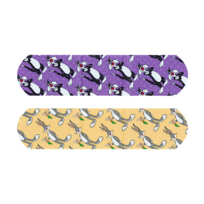 Dukal Looney Tunes Stat Strip Bugs Bunny /Sylvester Adhesive Strip, ¾ x 3 Inch