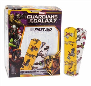 Dukal American White Cross Stat Strip Guardians of the Galaxy Adhesive Strips