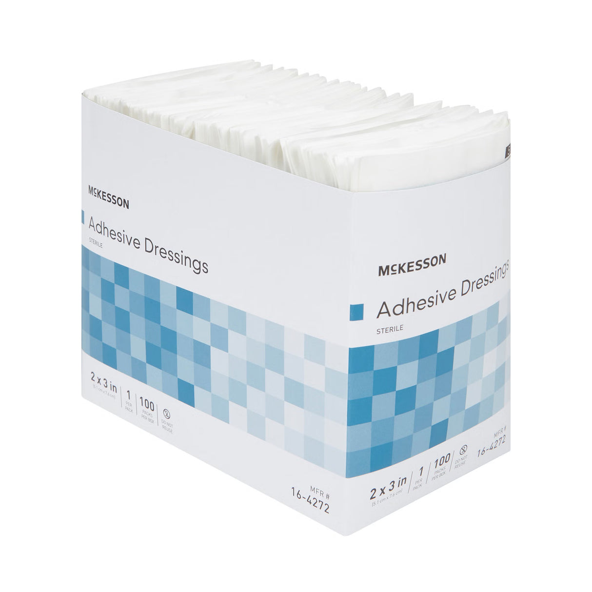 McKesson Adhesive Dressing, 2 x 2 Inch
