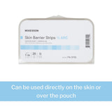 McKesson Skin Barrier Half-Arc Strip - 176-5725-Case - LL Medico