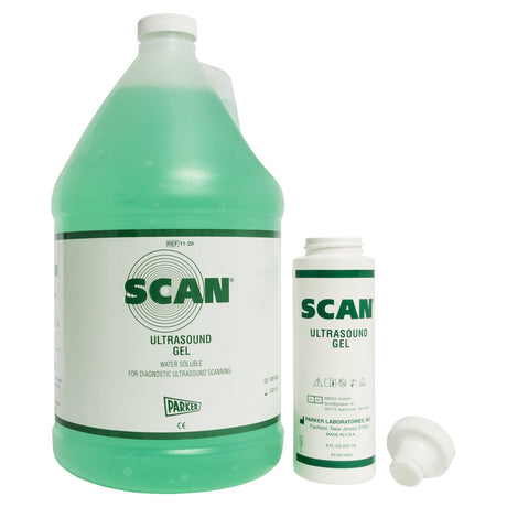 Scan Ultrasound Gel, Medium Viscosity, NonSterile, 1 Gallon