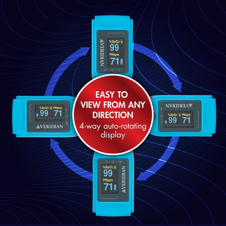 Veridian Deluxe Fingertip Pulse Oximeter