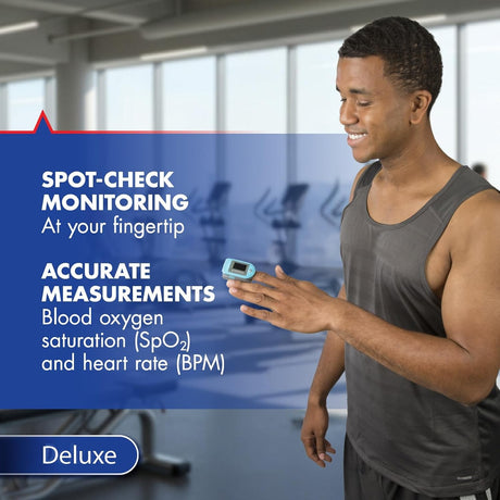 Veridian Deluxe Fingertip Pulse Oximeter