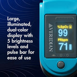 Veridian Deluxe Fingertip Pulse Oximeter
