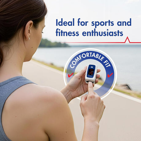 Veridian SmartHeart Fingertip Pulse Oximeter, Adult
