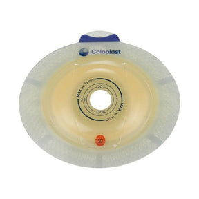 Coloplast SenSura Click Xpro Convex Light Ostomy Barrier, Trim to fit 15 – 53 mm, Yellow