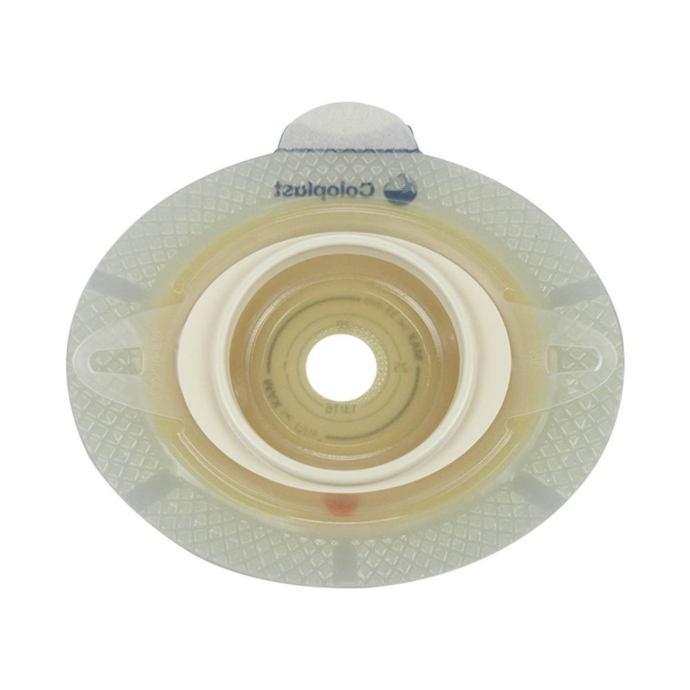 Coloplast SenSura Click Xpro Convex Light Ostomy Barrier, Trim to fit 15 – 53 mm, Yellow
