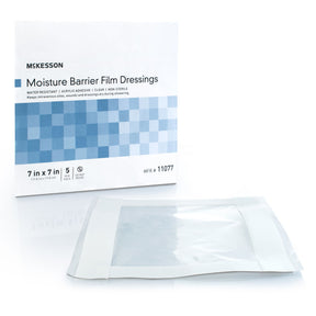McKesson Wound Protector, IV Site Barrier Protector, Clear, Polyethylene Film, NonSterile - LL Medico