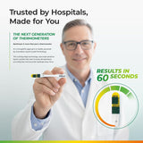 NexTemp Single Patient Skin Thermometer, 96 to 104 °F