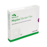Mepilex Border Flex Foam Dressing, Bordered Silicone Adhesive, Square, Sterile — 6" x 6"