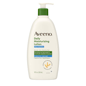 Aveeno Daily Moisturizing Lotion, Fragrance Free, Unscented