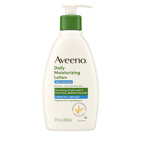 Aveeno Daily Moisturizing Lotion, Fragrance Free, Unscented