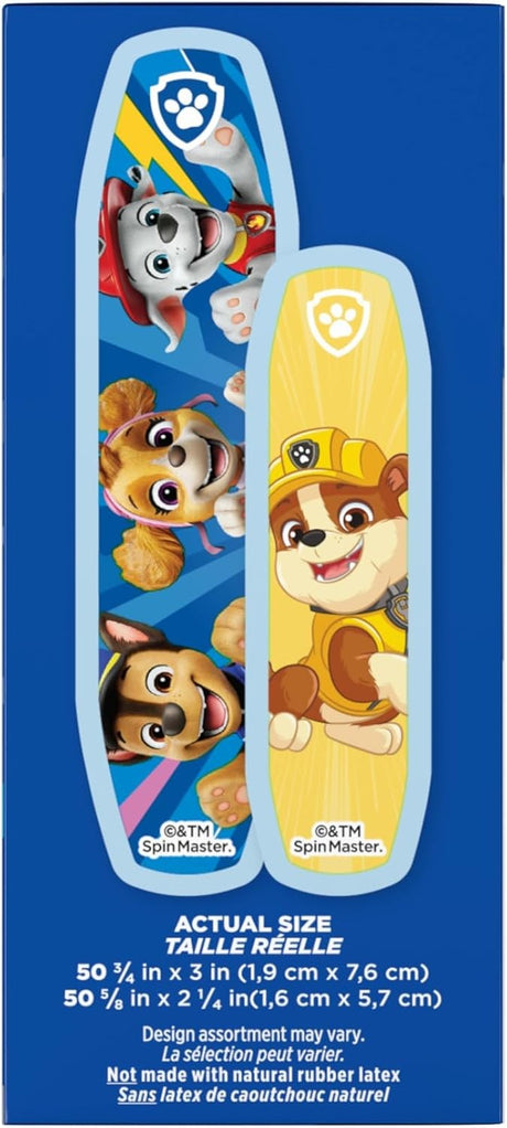Band-Aid Kid Design (Paw Patrol) Adhesive Strip, Assorted Sizes