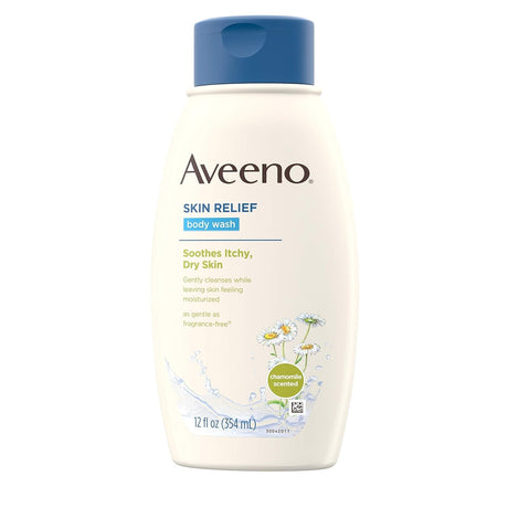 Aveeno Skin Relief Body Wash, Chamomile Scented, 12 fl oz