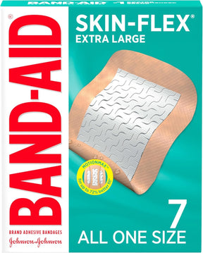 Band-Aid Skin-Flex Adhesive Bandages Extra Large, 2.75 x 3.5 Inch