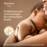 Aveeno Baby Daily Moisture Wash & Shampoo, Lightly Scented, 33 fl oz, Case of 12