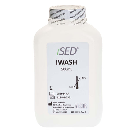 iWash Ultrapure Water, For iSED ESR Analyzer, 500 mL Bottle - 112-12-001 - LL Medico
