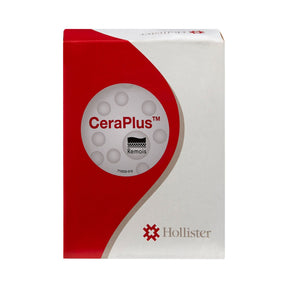 Hollister New Image CeraPlus Two-Piece Skin Barrier, Flat, Cut-to-Fit, 44 mm Flange