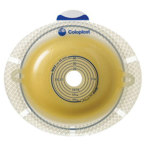 Coloplast SenSura Flex Xpro Two-Piece Skin Barrier, Convex Light, Cut-to-Fit, 70 mm Flange, Yellow