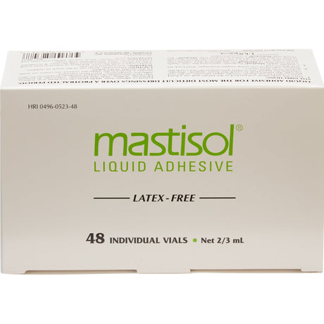 Mastisol Liquid Adhesive, 2/3 mL, 48 Individual Vials