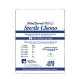 NitriDerm Pairs Sterile Chemo Extended Cuff Nitrile Exam Gloves, Medium - 114200 - LL Medico
