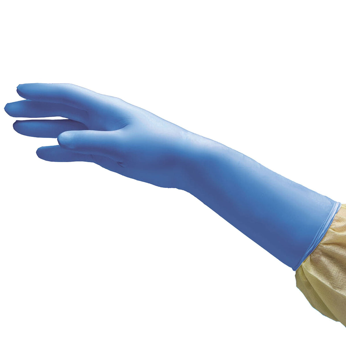 NitriDerm Pairs Sterile Chemo Extended Cuff Nitrile Exam Gloves, Medium - 114200 - LL Medico