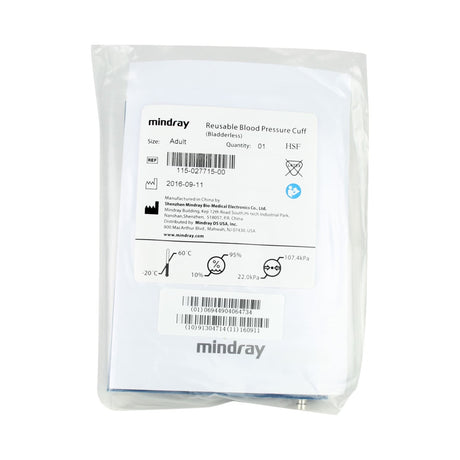 Mindray Reusable Blood Pressure Cuff, Adult, 24 to 35 cm