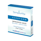 Simpurity Xeroform Impregnated Gauze Wound Dressing, Sterile, 4" x 4"