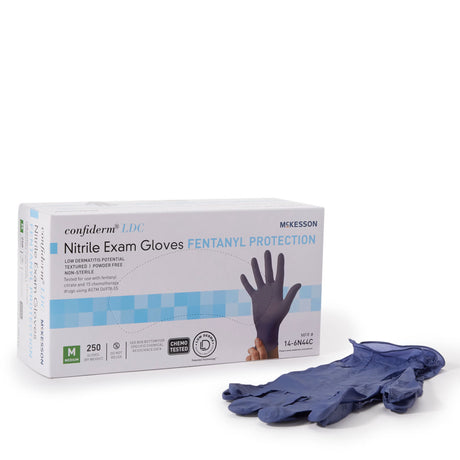 McKesson Confiderm LDC Nitrile Exam Gloves - 14-6N44C - LL Medico