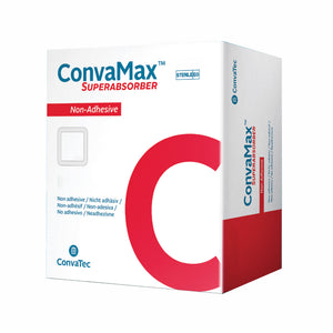 ConvaTec ConvaMax Superabsorber Dressing, Nonadhesive Rectangle — 4" x 8"