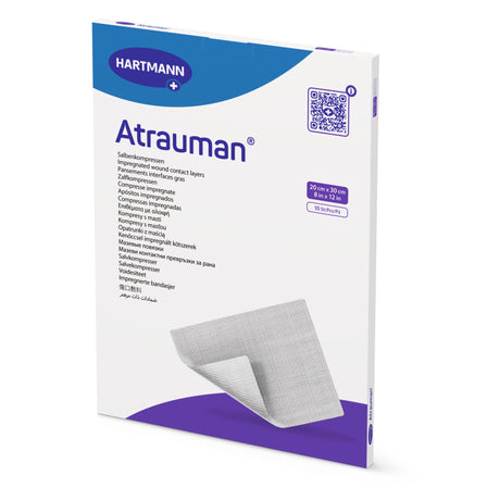 Hartmann Atrauman Impregnated Contact Layer Dressing, Sterile, Non-Adherent — 8" x 12"